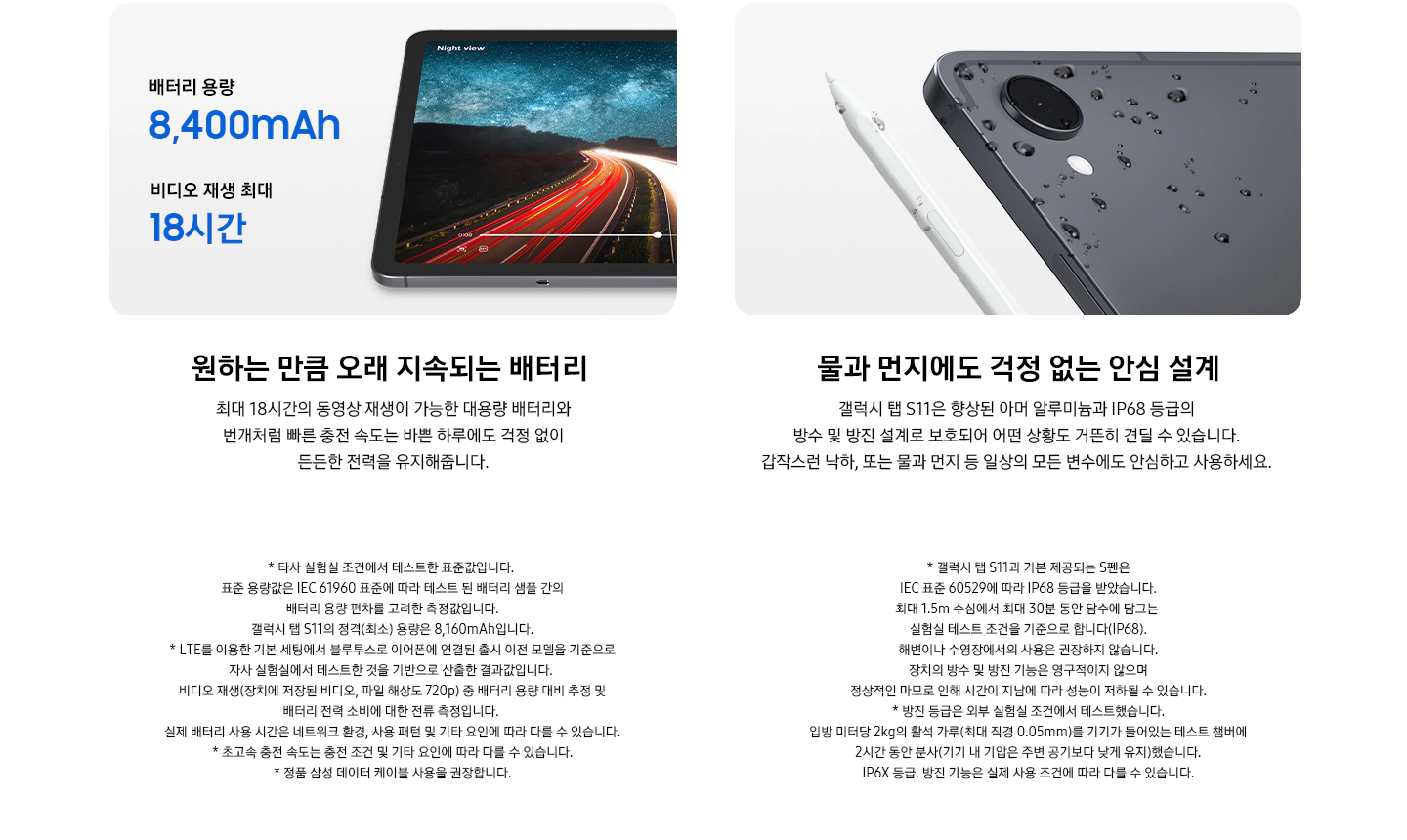 Galaxy Tab S11 Battery Performance